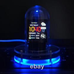 1-5Pcs Smart WIFI Networked Nixie Tube Alarm Clock Desktop Décor Christmas Gift