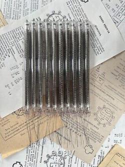 10 x IN-9 IN9 Nixie tubes bargraph Indicator linear signal meter bar NOS