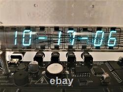 100% ASSEMBLED Ice tube clock IV-18 VFD nixie steampunk Adafruit clock vintage