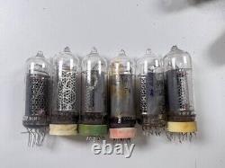 124 x IN-14 IN14 USED Nixie tubes TESTED AS-IS READ DESCRIPTION