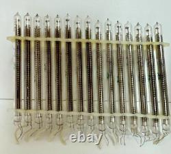 15 x IN-9 Bargraph Nixie MAKE DIGITAL THERMO Tubes sl. Used