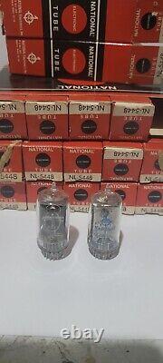 16 X Nl5448 National Nixie Tubes Lot Of 16 Pieces