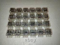 24x IN-12A Vintage Nixie Tubes for clock / New / Tested