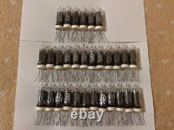 31x IN-14 Vintage Nixie Tubes for clock / Same Year / NOS