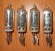 4 Pcs Z5900m Nixie Tubes For Clock Kit. Used, Tested, All Perfect