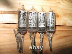 4pcs IN-8 tube nixie lot of 4