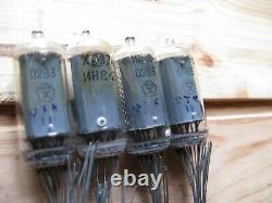 4pcs IN-8 tube nixie lot of 4