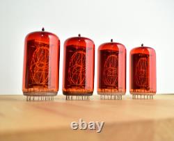 4x RFT Z568M Nixie tubes NOS NEW BIG TUBES IN BOX GIANT WF NIXIE TESTED VINTAGE