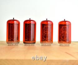 4x RFT Z568M Nixie tubes NOS NEW BIG TUBES IN BOX GIANT WF NIXIE TESTED VINTAGE