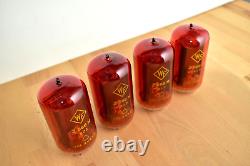 4x RFT Z568M Nixie tubes NOS NEW BIG TUBES IN BOX GIANT WF NIXIE TESTED VINTAGE