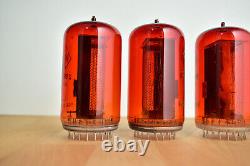 4x RFT Z568M Nixie tubes NOS NEW BIG TUBES IN BOX GIANT WF NIXIE TESTED VINTAGE