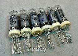 6 Pcs In-14 New Nixie Tested Tubes For Clock Gazotron Vacuum Tube