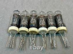 6 Pcs In-14 New Nixie Tested Tubes For Clock Gazotron Vacuum Tube