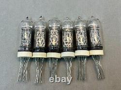 6 Pcs In-14 New Nixie Tested Tubes For Clock Gazotron Vacuum Tube