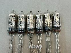 6 Pcs In-8-2 New Tested Nixie Vacuum Tube For Clock Ussr