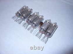 6 pcs IN-8-2 /? -8-2 Nixie tubes for clock. Used, tested, right Nr5 + 2 dots