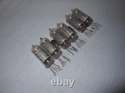 6 pcs IN-8-2 /? -8-2 Nixie tubes for clock. Used, tested, right Nr5 + 2 dots