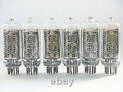 6 pcs IN-8 IN8 Nixie Tubes for clock NEW NOS 100% Tested Ultra Rare Same Date