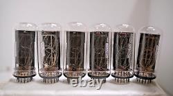 6 x IN-18 IN18 NEW NIXIE TUBES FOR CLOCK NOS EU SELLER