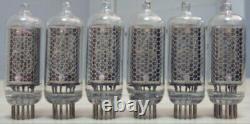 6 x MELZ IN-8 Nixie Tubes