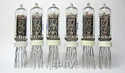 6pcs IN-14 IN14 NEW TESTED Nixie Tubes For Clock Kit + 4pcs IN-3 indicators NOS