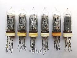 6pcs IN-14 Nixie Tubes USSR USED TESTED