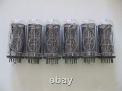 6pcs IN-18 NIXIE TUBES FOR NIXIE CLOCK NEW TESTED