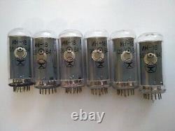 6pcs IN-18 NIXIE TUBES FOR NIXIE CLOCK NEW TESTED