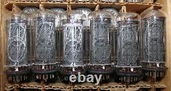 6pcs. IN-18 Nixie Tubes for DIY Clock glow indicator Same Date NOS Tested 100%