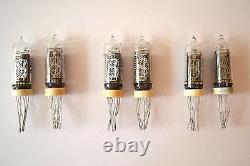 6pcs New IN-14 Matched Set Same Date NIXIE TUBES NOS 100% GARANTY WORKING IN14