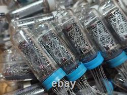 6x IN-14? -14 NEW NOS NIXIE TUBES FOR CLOCK / TESTED / 100% working TESTED