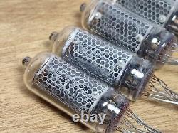 6x? IN-8-2 1 pcs or more NEW / NOS NIXIE TUBE for clock USSR IN8-2 Tested NOS