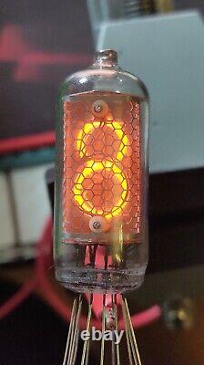 6x IN-8-2 NIXIE Russian TUBES for CLOCK NOS TESTED (IN8-2 as IN-14)