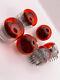 6x Telefunken Zm1020 Nixie Tubes Round Tubes, Good Working For Nixie Clock