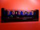 6xin-12 Nixie Tubes Clock With Black Pearl Case Alarm With Power Adapter Chronix