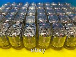 76pcs IN-12A / IN-12B NIXIE SOVIET TUBES FOR CLOCK GAZOTRON SL. USED TESTED