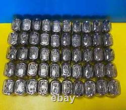 76pcs IN-12A / IN-12B NIXIE SOVIET TUBES FOR CLOCK GAZOTRON SL. USED TESTED