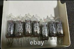 8pcs IN-14 Nixie Tubes Set for Clock Used Tested