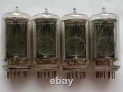 9pcs Z5660m / In 18 Nixie Rft Wf Tubes For Nixie Clock. Used With Defects