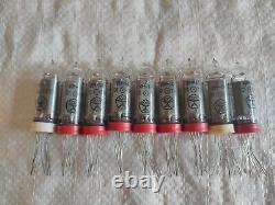 9x IN-14 Vintage Nixie Tubes for clock / New / Tested