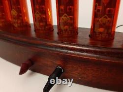 ADMIRAL by Monjibox Nixie Clock with large NOS Z566M tubes