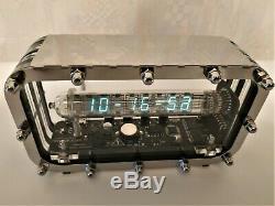Adafruit Ice tube clock IV-18 VFD nixie tube clock steampunk vintage desk clock