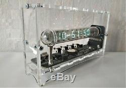 Adafruit Ice tube clock VFD IV-18 nixie clock tubes steampunk desk clock vintage