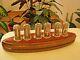 Admiral Nixie Clock With Largest Russian Nos In18 Tubes Brass Monjibox