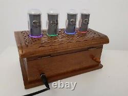 Artisan by Monjibox Nixie clock with IN18 largest Russian tubes