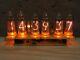 Assembled Big Nixie Tubes Desk Clock And Calendar Vintage In-14 X 6 Russian