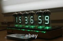 Assembled vfd clock IV-11 Nixie tube clock Steampunk Retro Cyberpunk desk clock