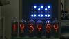 Atomic Nixie Tube Clock And Synchronous Blue Led Binary Clock M2t