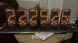 B7971'MOD-6' 6 tube nixie clock with case includes Tubes