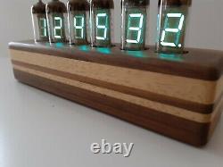 Cake model IV11 VFD blue tubes Alarm Clock by Monjibox Nixie
